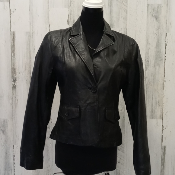 0705 ZLC Collections Leather Jacket - Picture 1 of 10